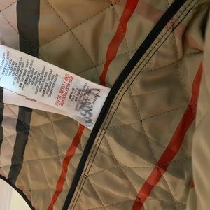 Burberry quilted coat toddler